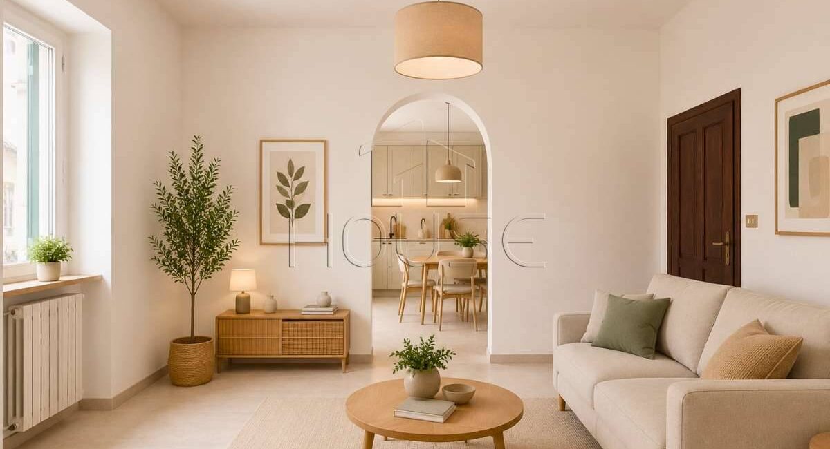 Appartamento in bifamiliare con giardino esclusivo