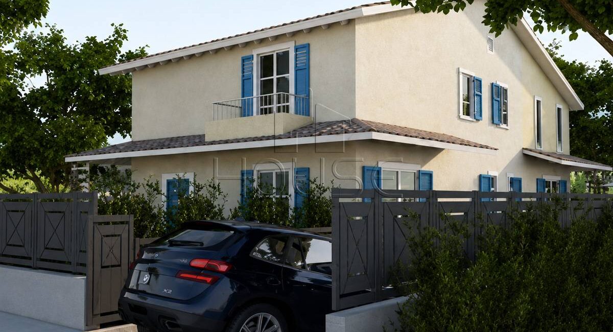 Porzione bifamiliare nuova costruzione con giardino