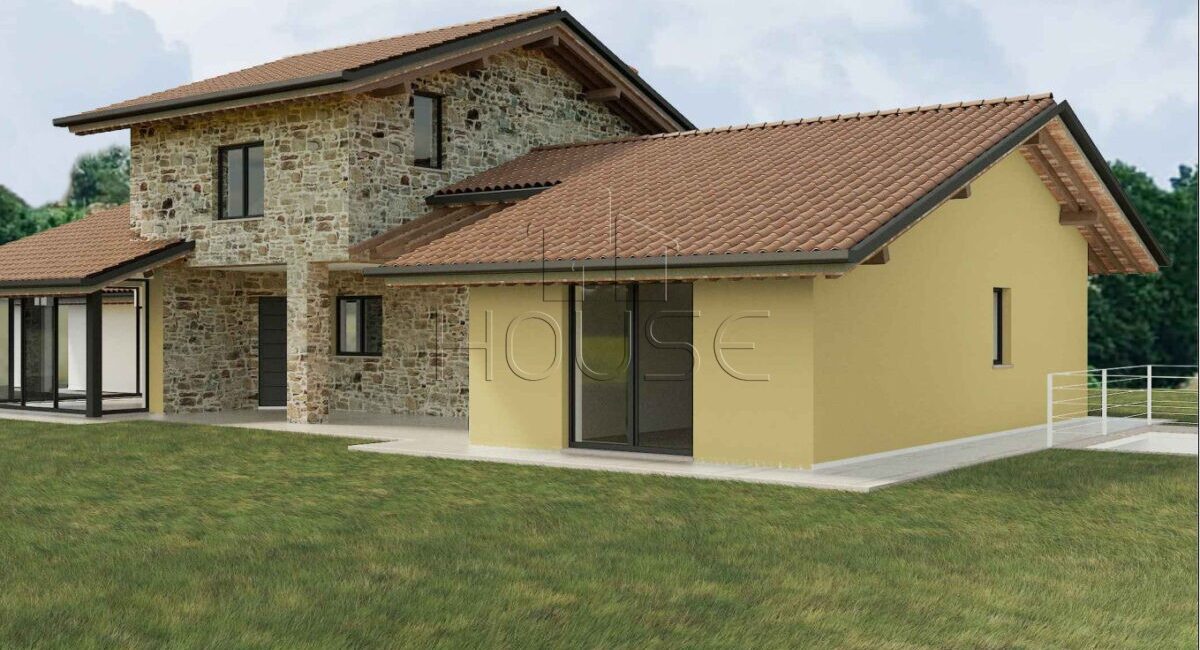 Progetto nuova costruzione villa singola di circa 180 mq