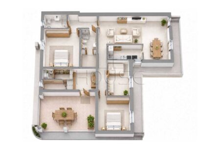 Appartamento con ingresso indipendente e resede
