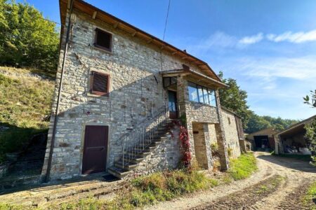 Casa indipendente in pietra con terreno a Badia Tedalda